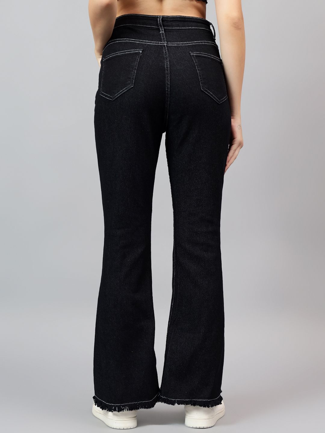 Kotty Women Bootcut High-Rise Stretchable Jeans