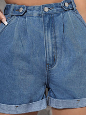 Kotty Women High-Rise Denim Shorts