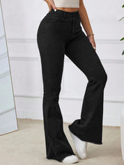 Kotty Women Bootilicious Bootcut High-Rise Stretchable Cotton Jeans