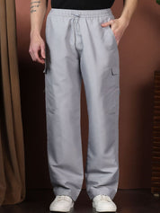 Kotty Men Relaxed Easy Wash Cargos Trousers