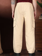 Kotty Men Relaxed Easy Wash Cargos Trousers