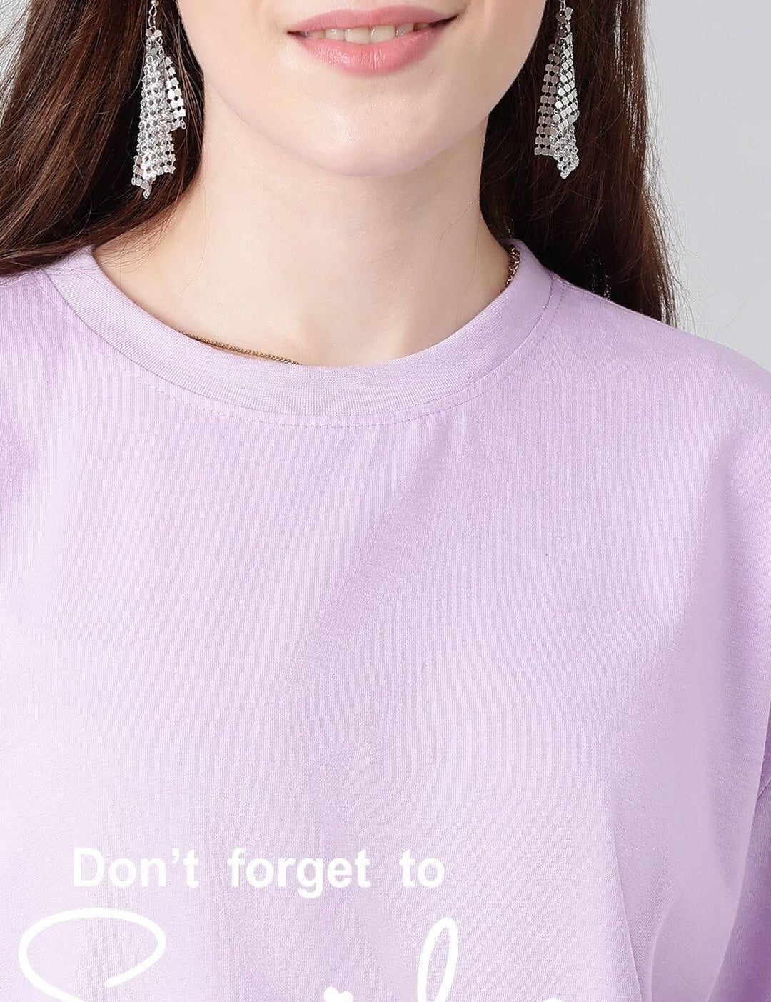 Kotty Women Typography Printed T-shirt