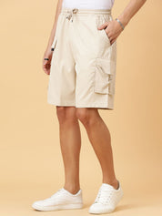 Kotty Men Low-Rise Cargo Shorts