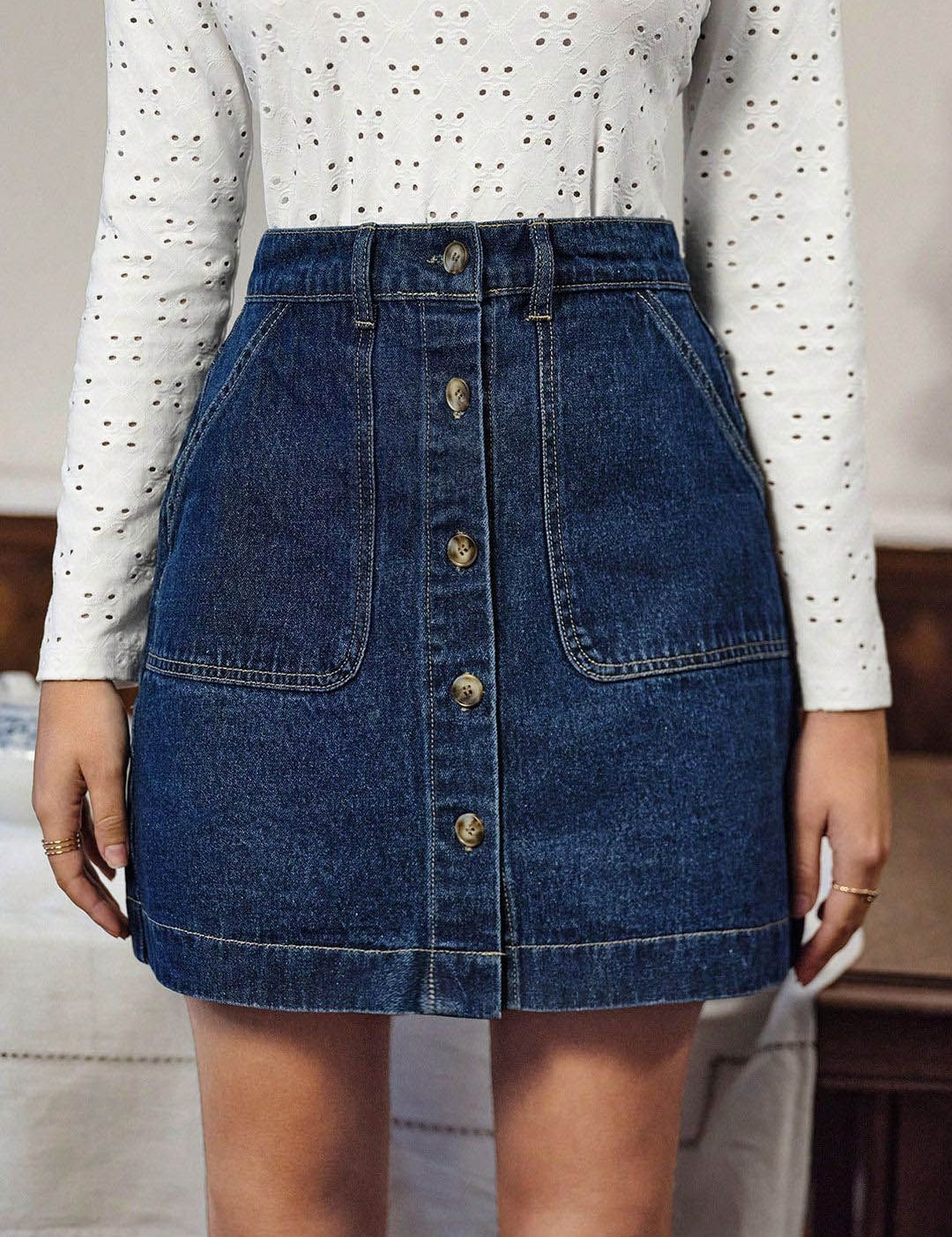  Kotty A-line Above  Knee Skirts