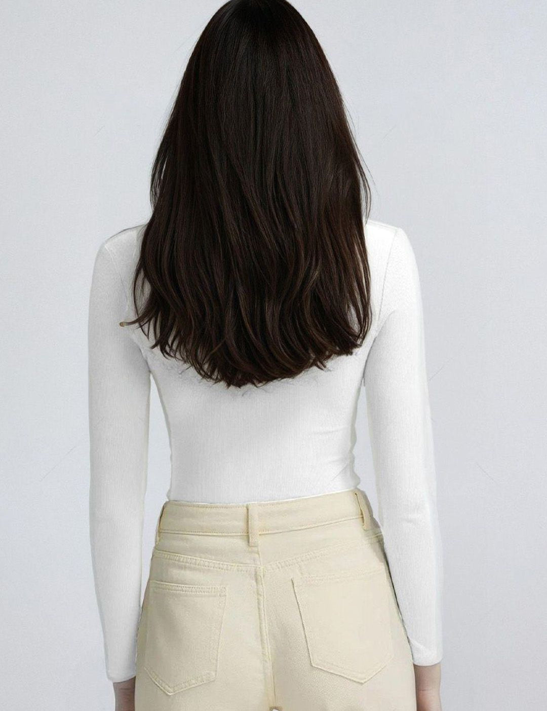 Kotty White and Teal Blue Long Sleeves T-Shirt with Trouser