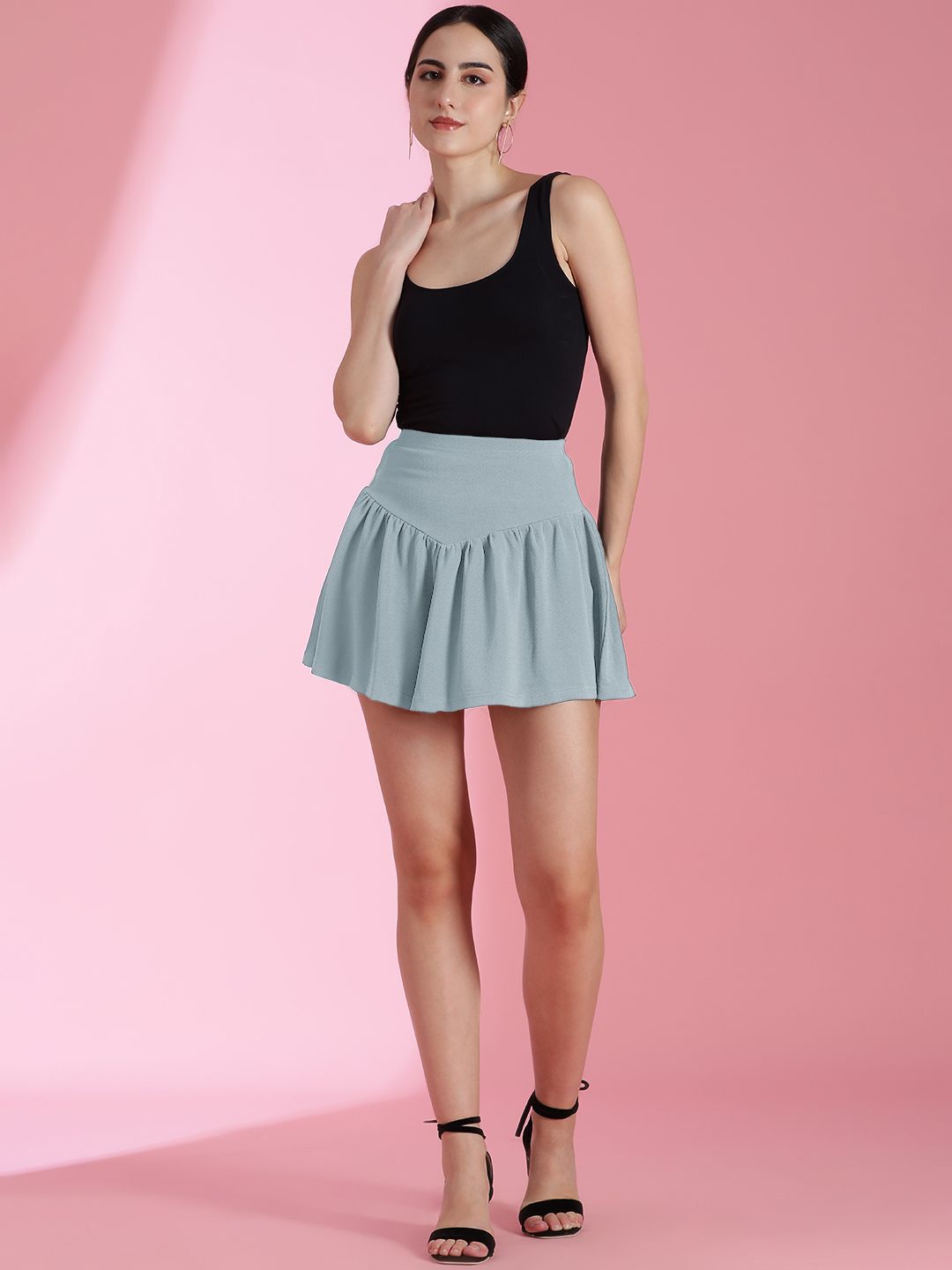  Kotty Flared Above Knee Skirts