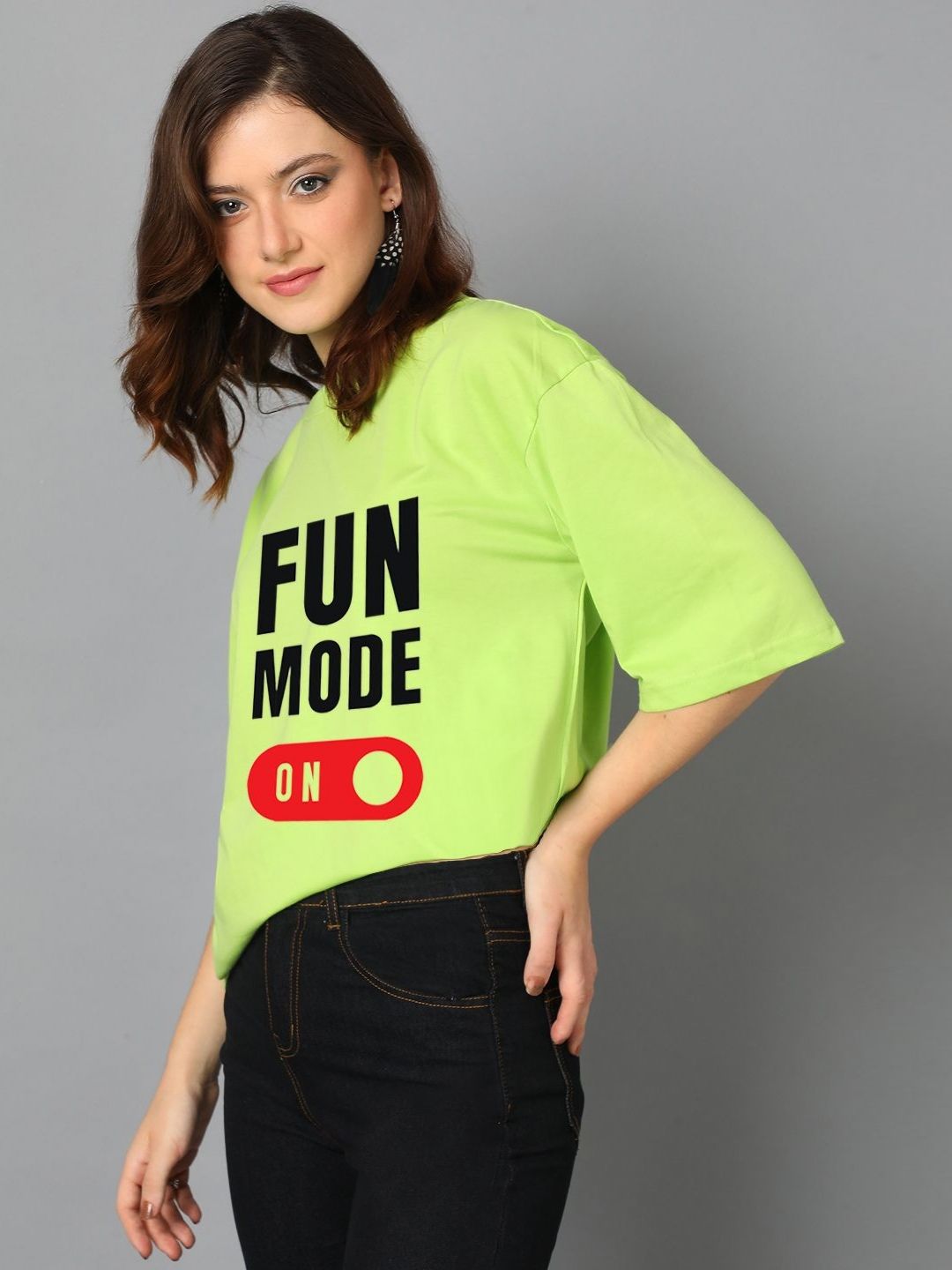 Kotty Women Typography Printed T-shirt