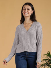 Kotty Women V-Neck Cardigan
