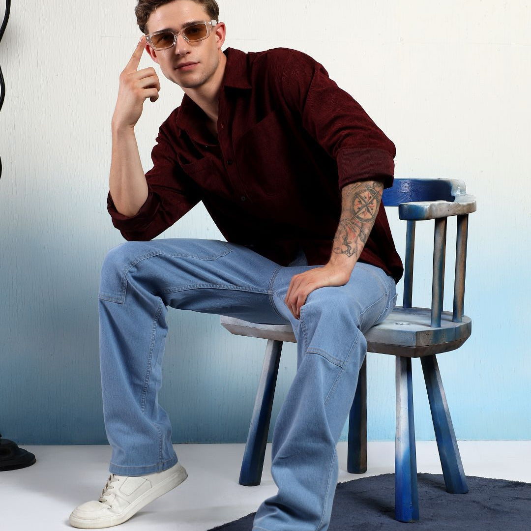 Kotty Men Regular Fit Casual Shirt