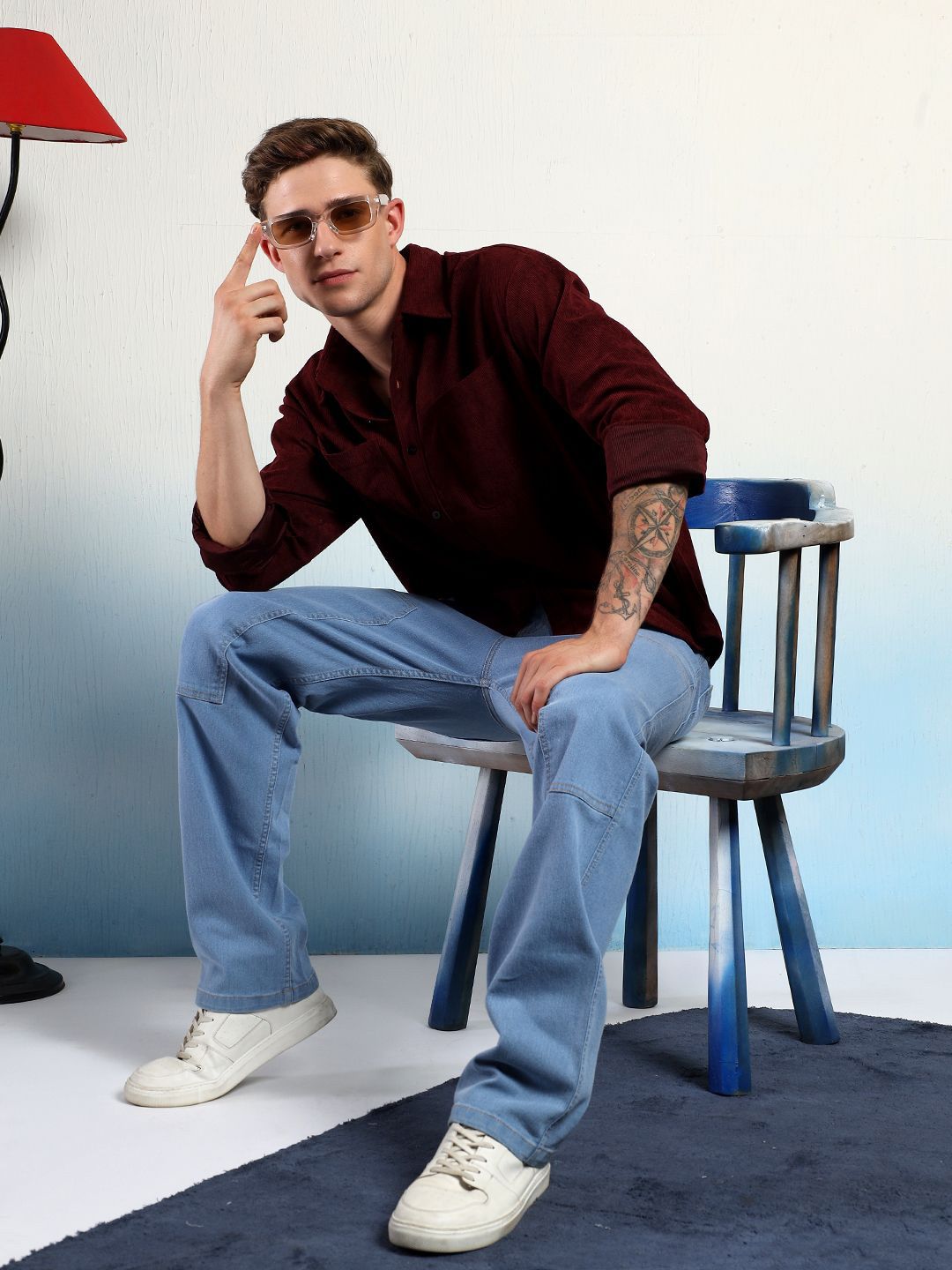 Kotty Men Regular Fit Casual Shirt