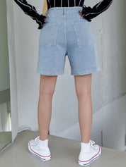 Kotty Women High-Rise Denim Shorts