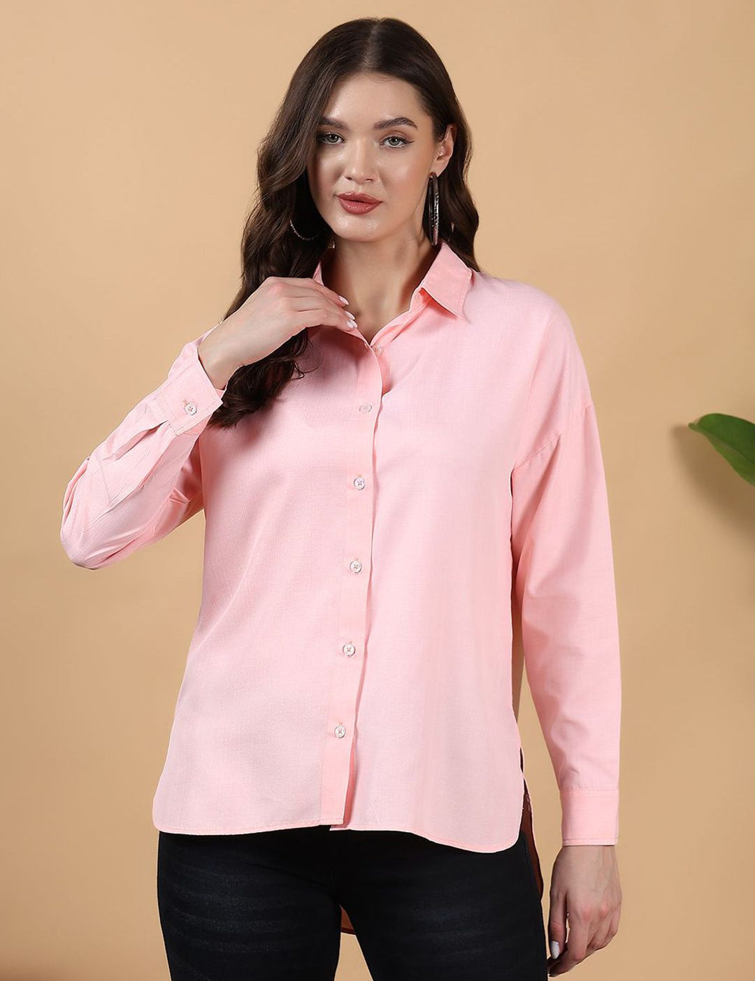 Kotty Women Opaque Casual Shirt