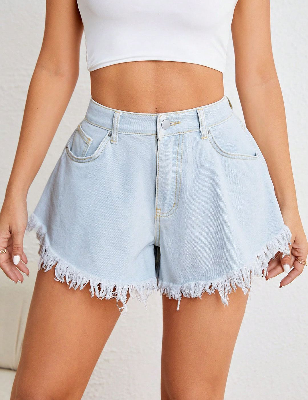 Kotty Women High-Rise Denim Shorts