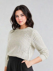 Kotty Women Open Knit Pullover