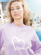 Kotty Women Typography Printed Long Sleeves Sweatshirt