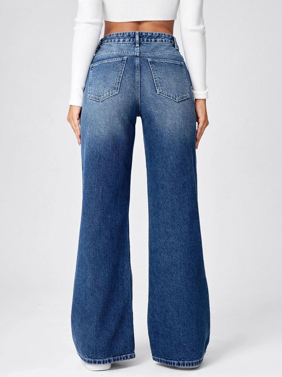 Kotty Women Flared High-Rise Stretchable Jeans