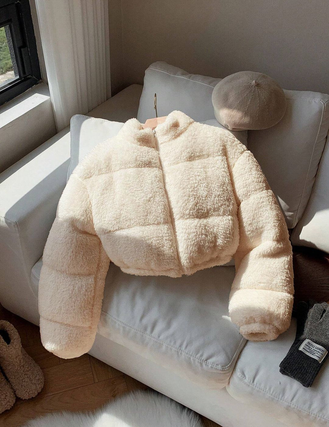 Kotty Women Crop Open Front Jacket