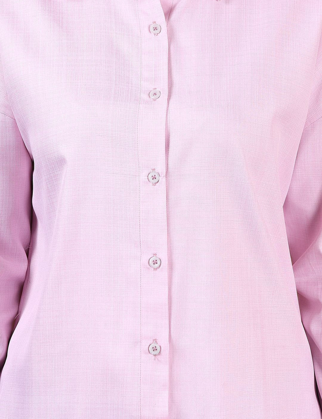 Kotty Women Spread Collar Long Sleeves Shirt