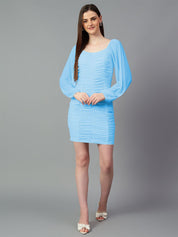 Kotty Bishop Sleeve Bodycon Dress