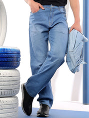 Kotty Men Comfort Regular Fit Mid-Rise Stretchable Jeans