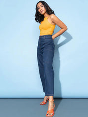 Kotty Women Jean Slim Fit High-Rise Light Fade Stretchable Jeans