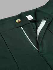 Kotty Women Colourblocked High-Rise Easy Wash Trousers