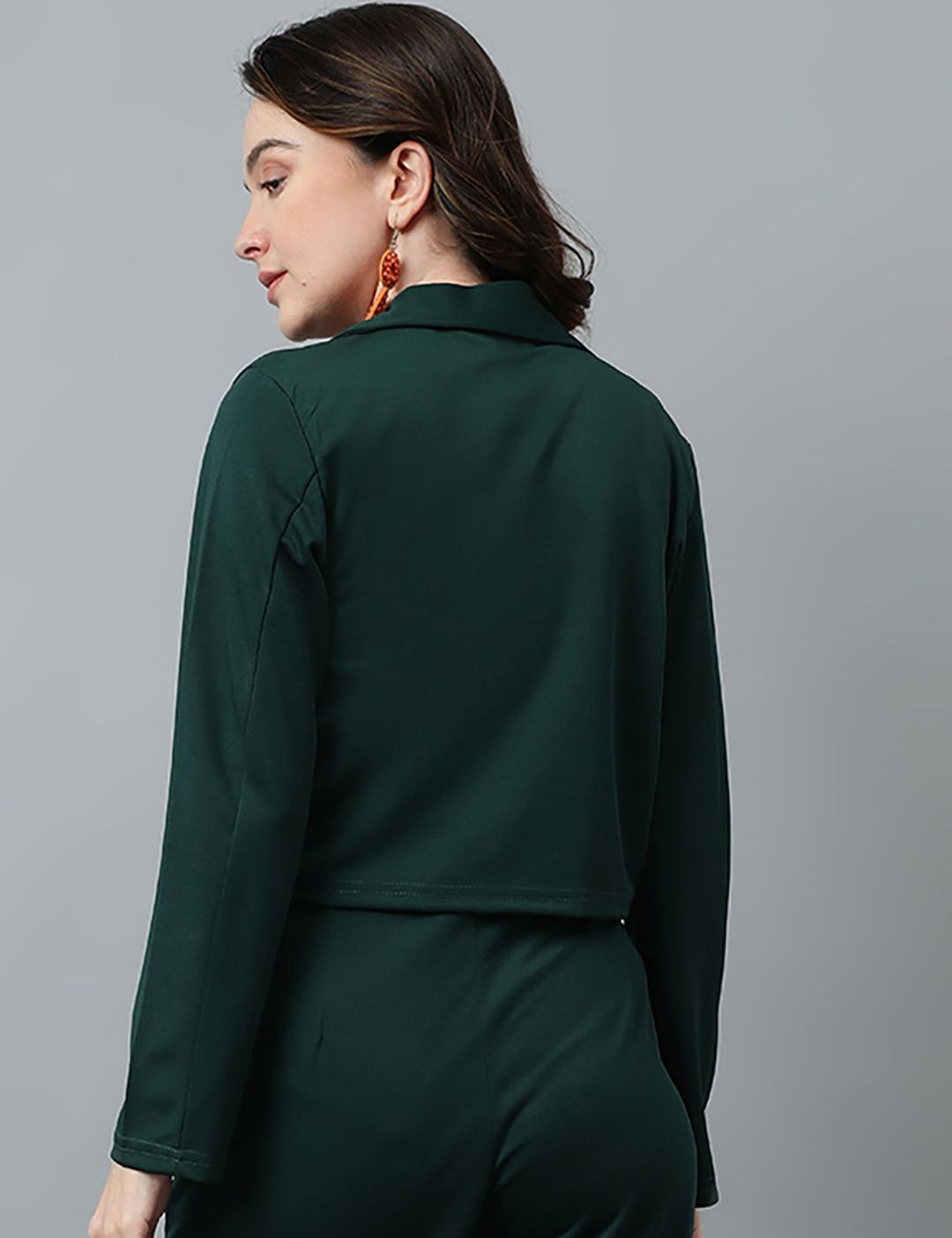 KOTTY Basics Double Breasted Crop Blazer