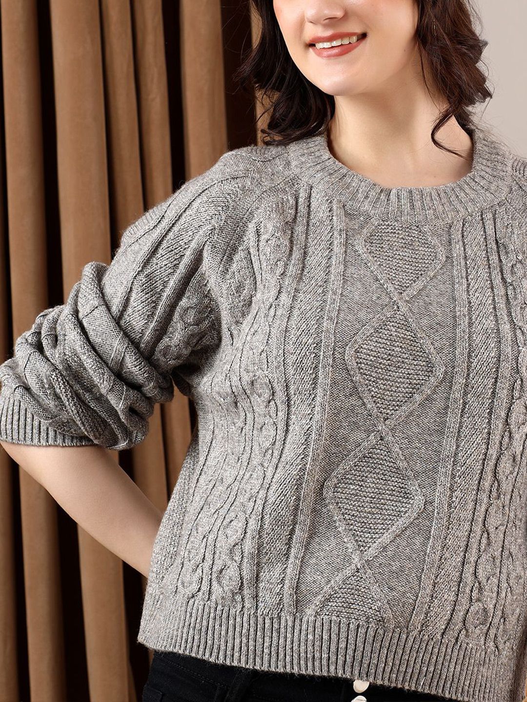 Kotty Women Cable Knit Pullover