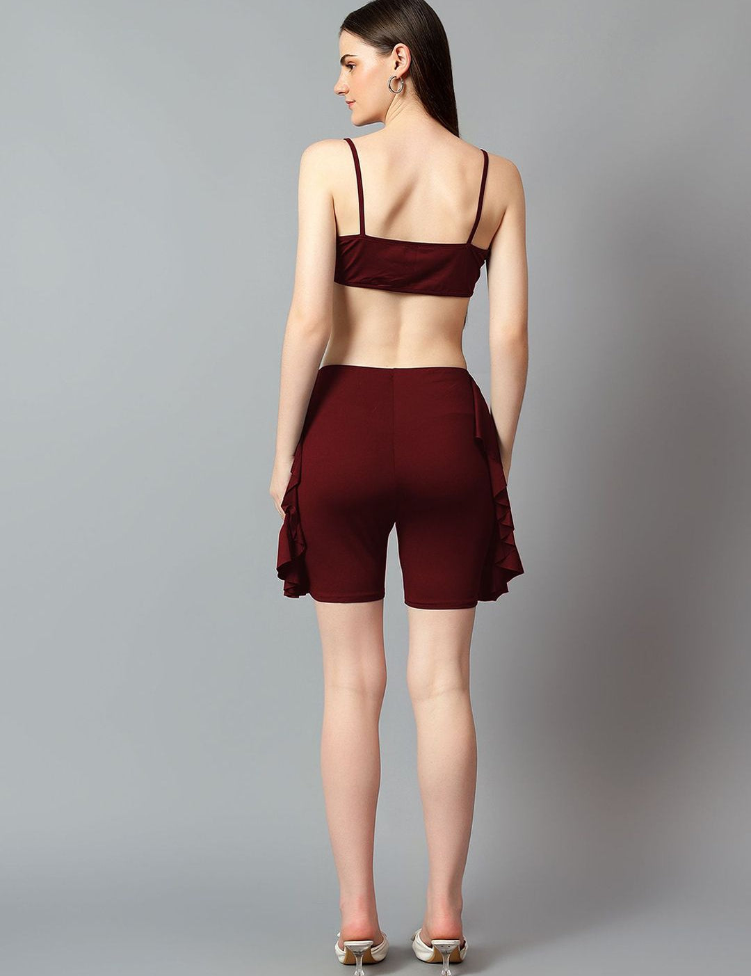 Kotty Women Shoulder Straps Co-Ords Set