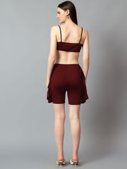 Kotty Women Shoulder Straps Co-Ords Set