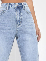 Kotty Women Regular Fit Cotton High-Rise Jeans