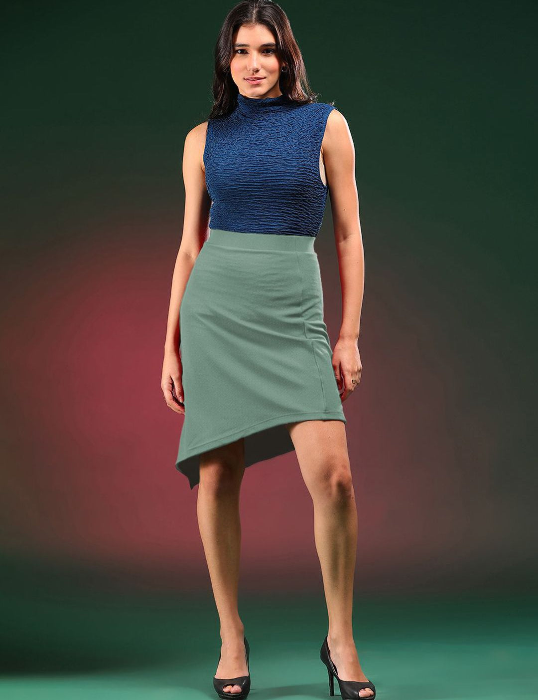 Kotty A-Line Knee Length Skirt