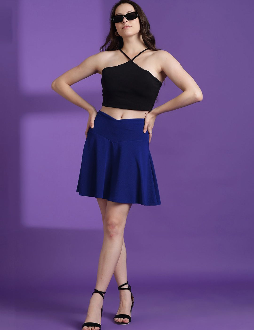  Kotty Flared Above Knee Skirts