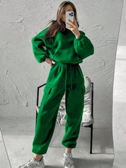 Kotty Hooded Neck Sweatshirt With Joggers