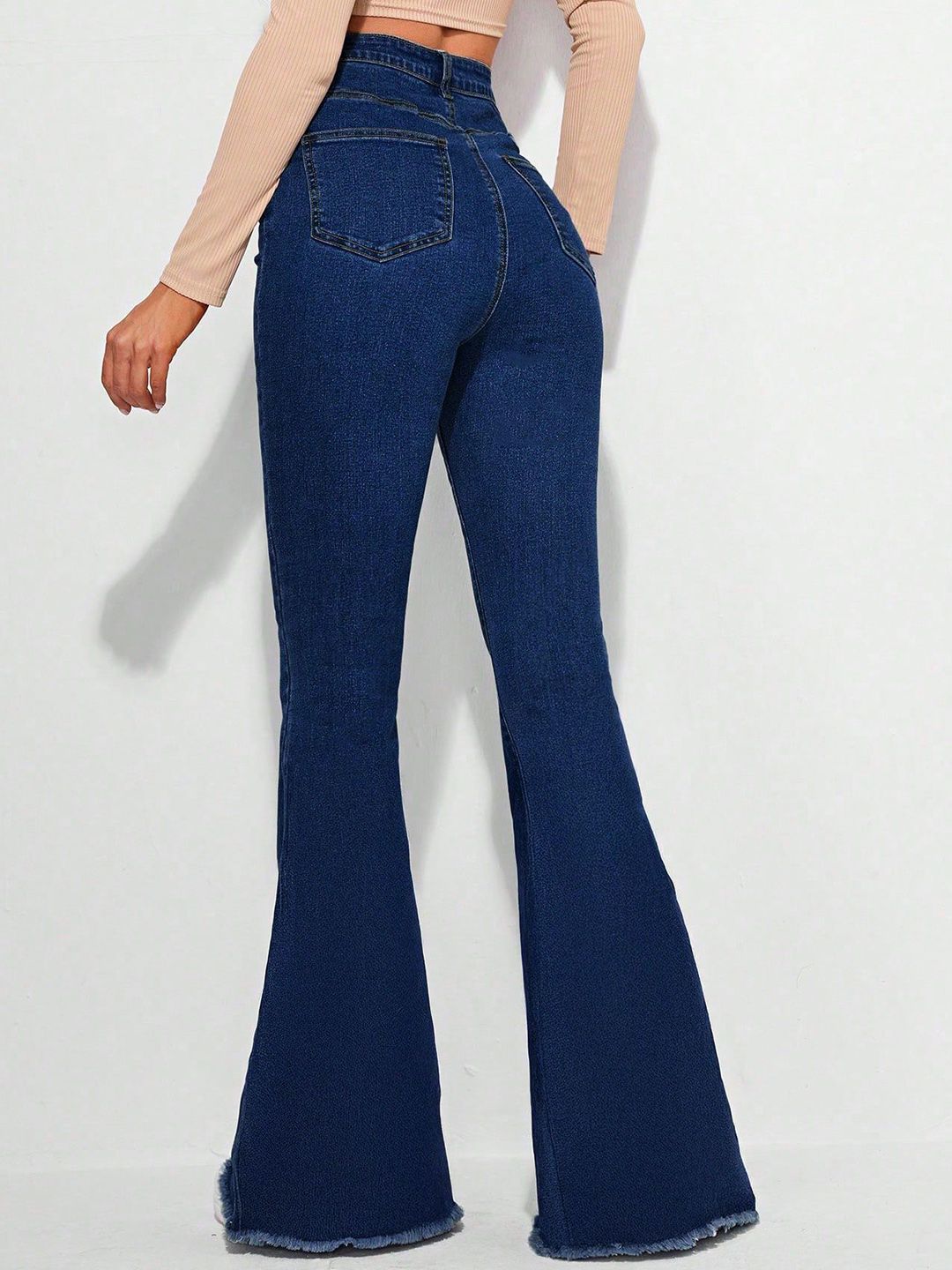 Kotty Women Bootcut High-Rise Stretchable Jeans