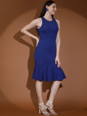 Kotty Women Fit and Flare Midi Dress