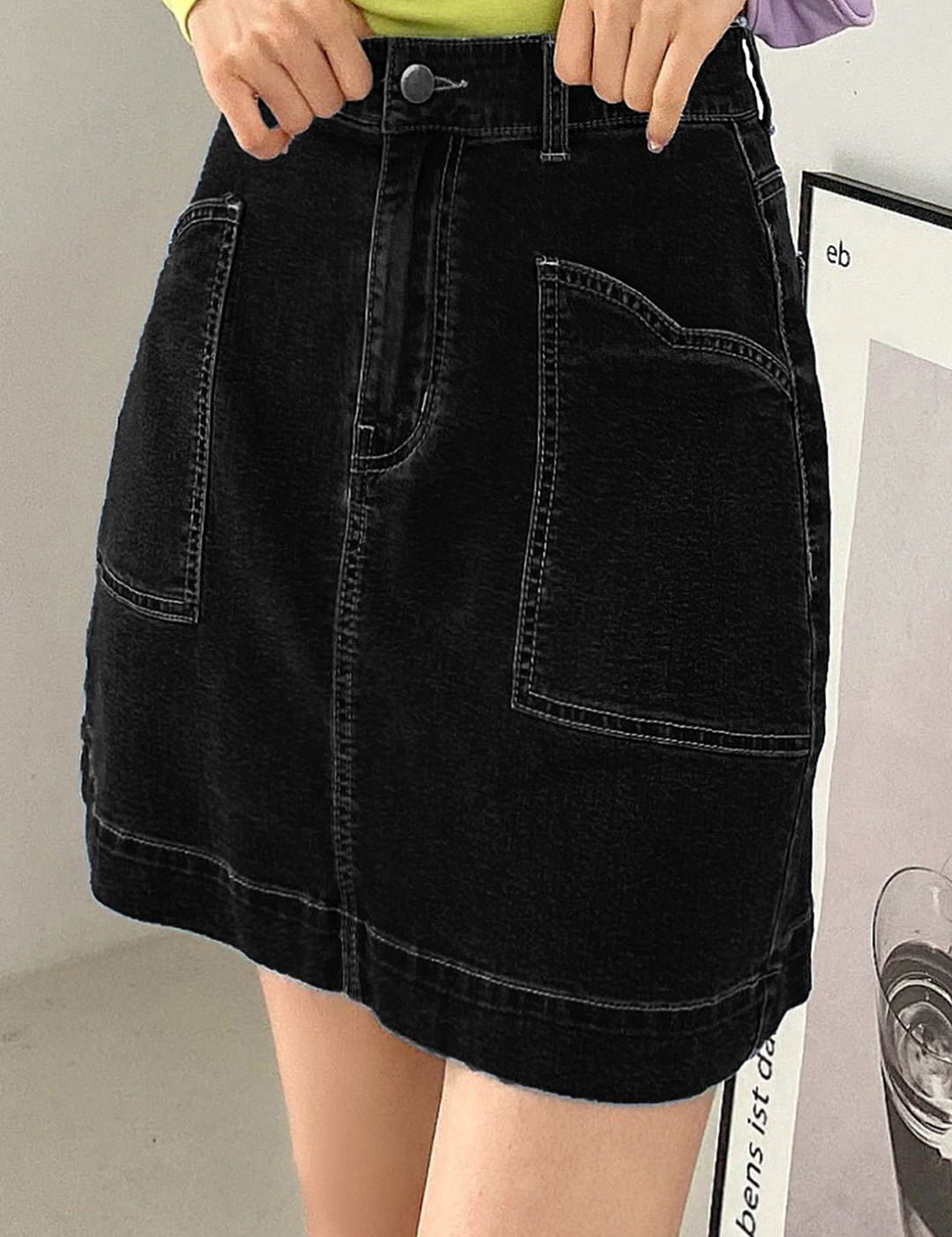 Kotty Women Above Knee A-Line Skirt