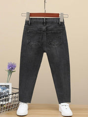 Kotty Girls Heavy Fade Stretchable Jeans