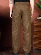 Kotty Men Relaxed Easy Wash Cargos Trousers