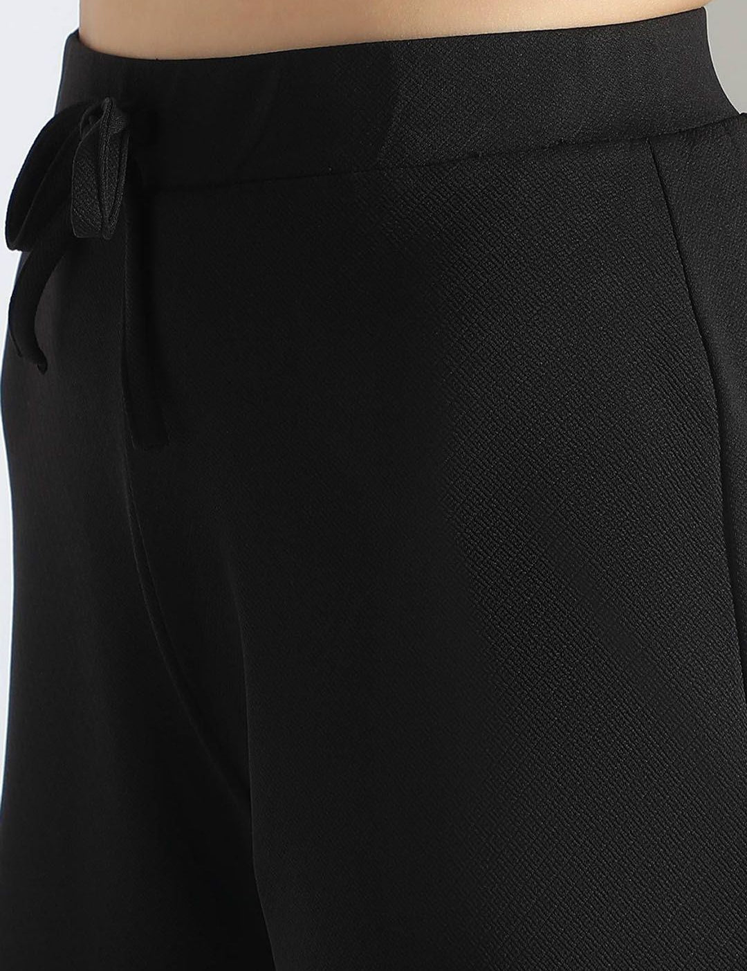  Kotty Round Neck Crop Top With Trousers Co-Ords