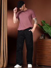 Kotty Men Relaxed Easy Wash Cargos Trousers
