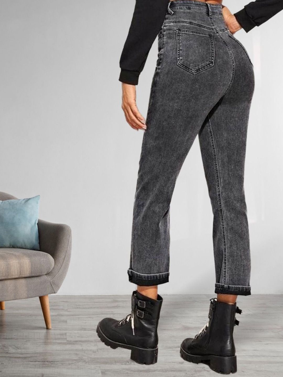 Kotty Women Regular Fit High-Rise Stretchable Jeans