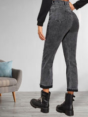 Kotty Women Regular Fit High-Rise Stretchable Jeans