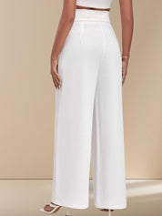 Kotty Women Straight Fit High-Rise Trousers