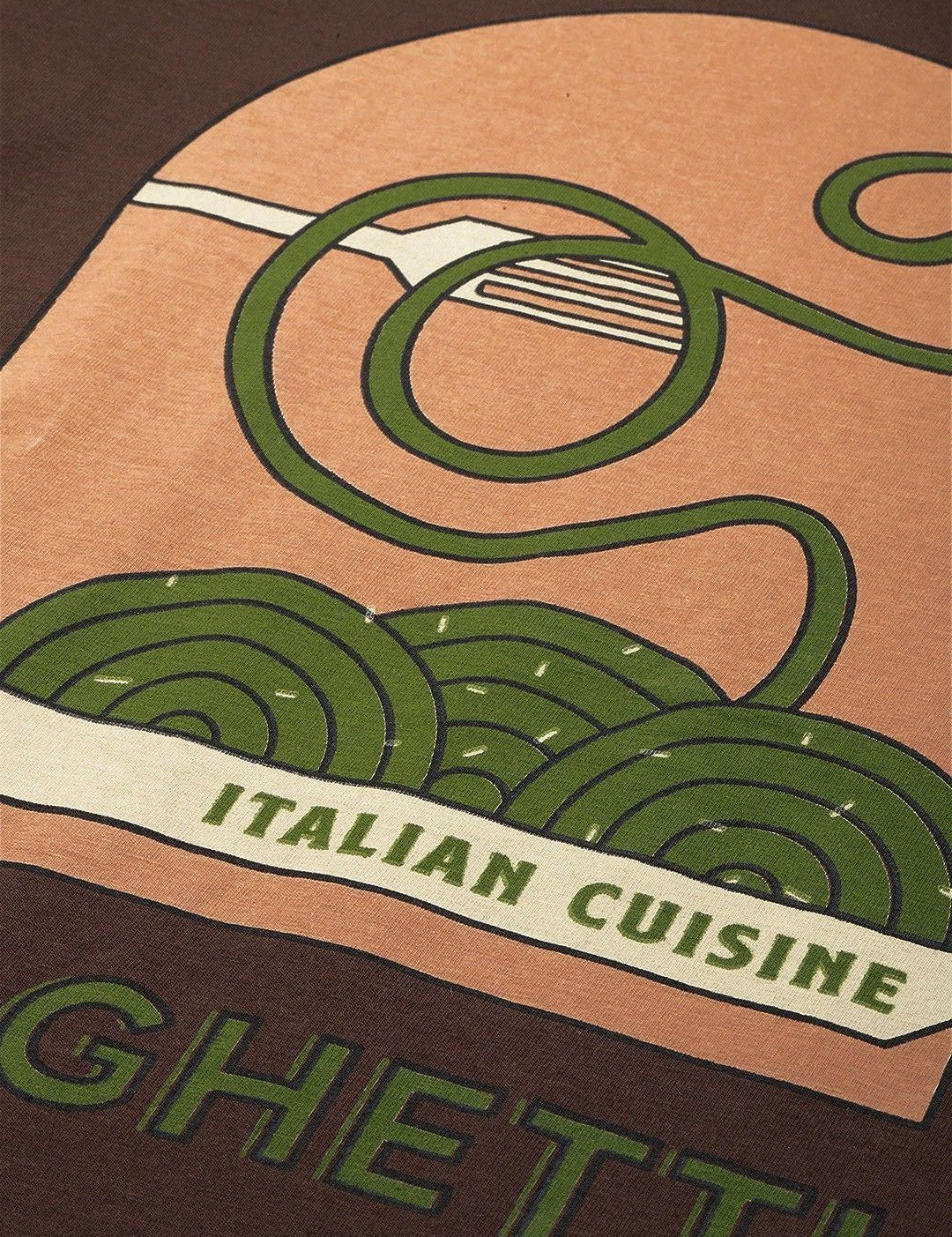 Kotty Graphic Printed Round Neck Drop-Shoulder Sleeves Oversized T-shirt