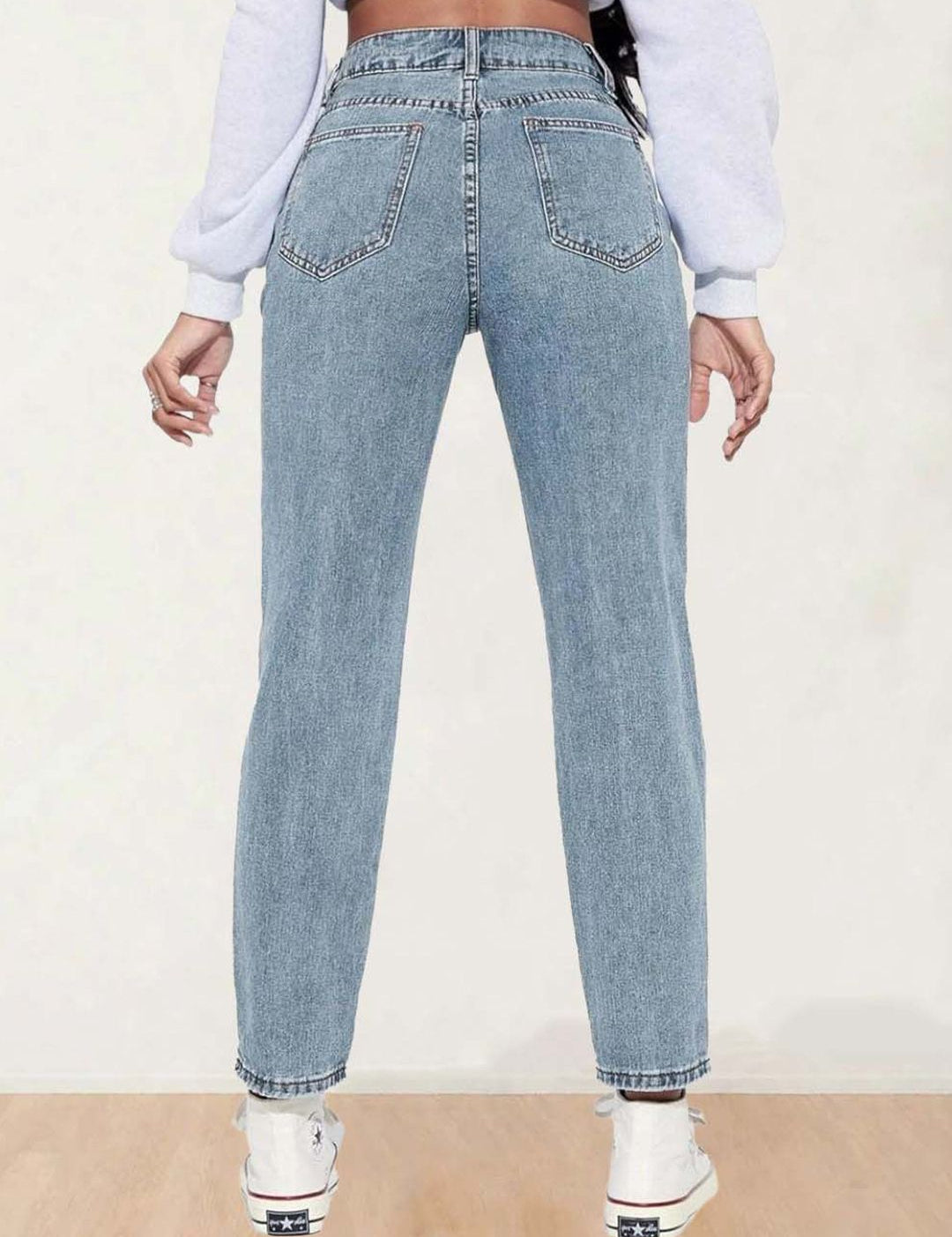 Kotty Women Tapered Fit High-Rise Stretchable Jeans