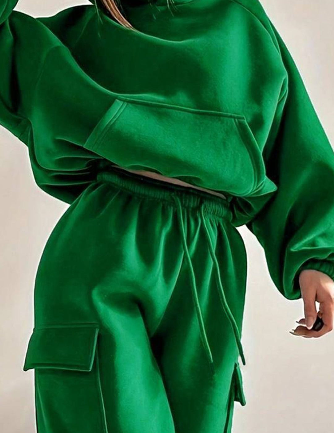 Kotty Hooded Neck Sweatshirt With Joggers