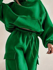 Kotty Hooded Neck Sweatshirt With Joggers