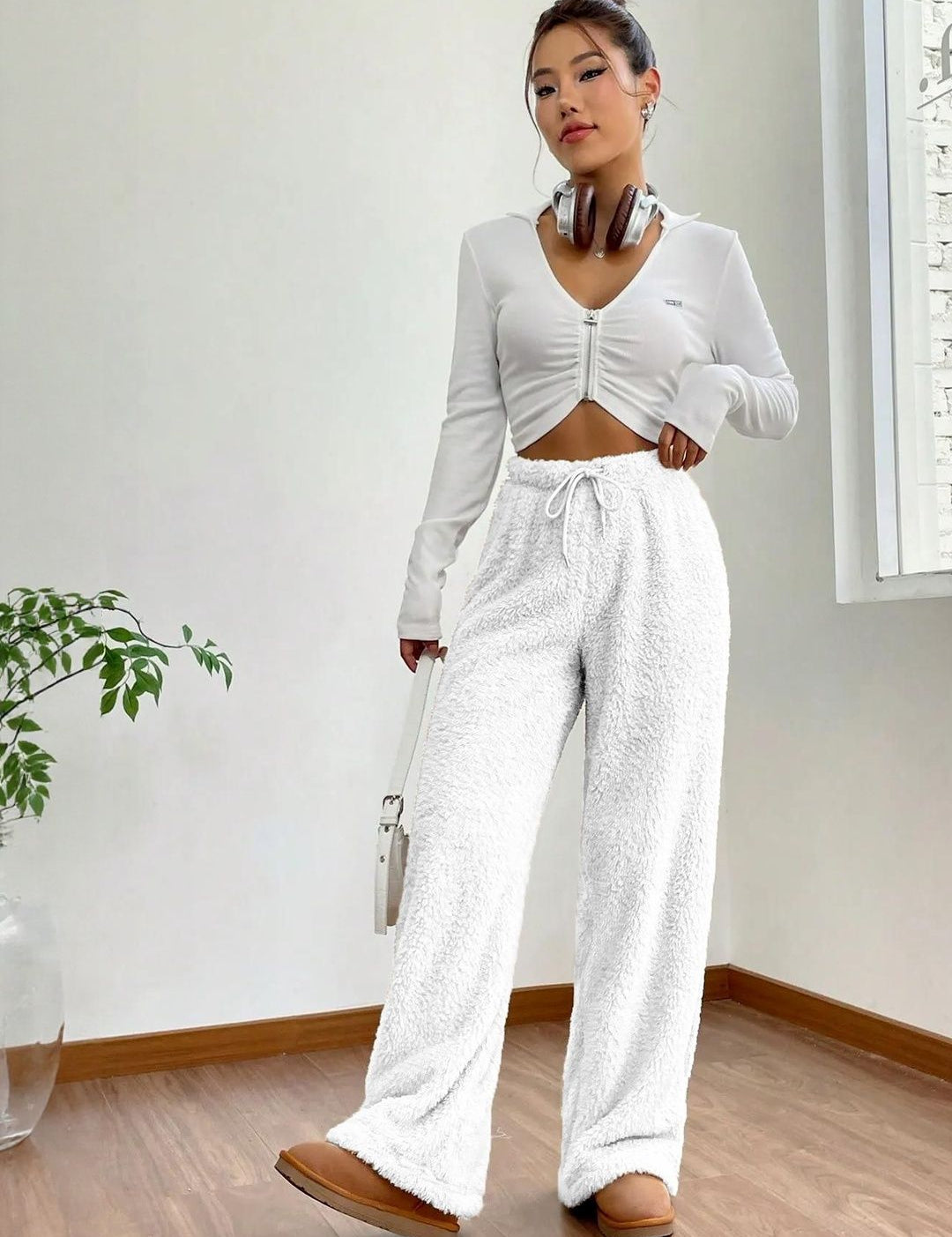 Kotty Women High-Rise Easy Wash Trousers