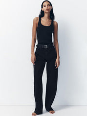 Kotty Women Jean Straight Fit High-Rise Stretchable Jeans